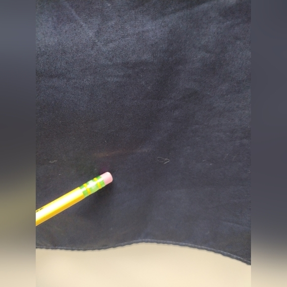 COS Peplum Tiered Dress Navy Blue Eyelet Detail. Very good condition. Size 12. - Picture 6 of 7